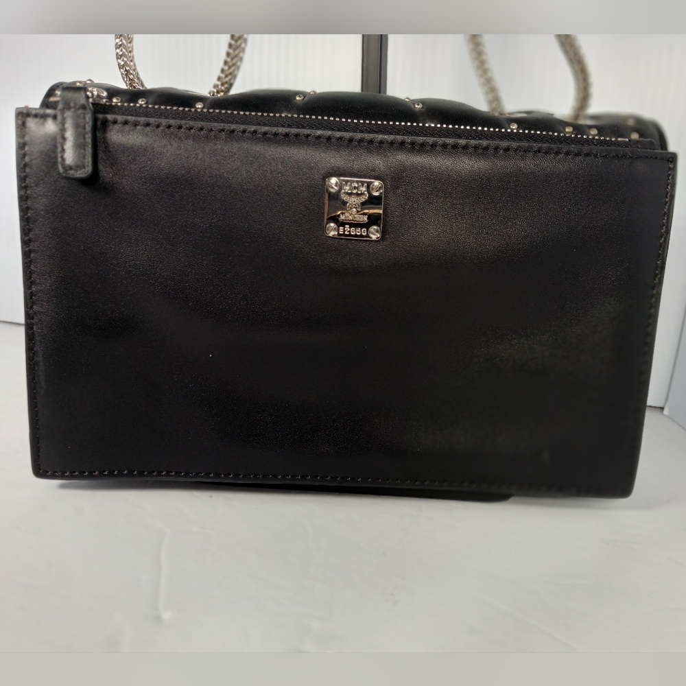 MCM diamond disco Swarovski Crystal Studded crossbody handbag - Picture 7 of 16